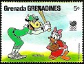 Grenadines 1988 Walt Disney 5 ¢ Multicolor Scott 943
